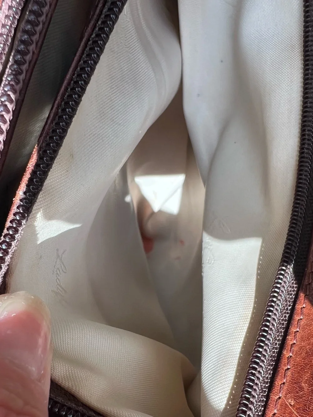 Women's Burgundy Leather Shoulder Tote